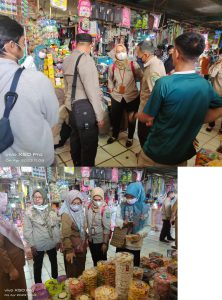Pemeriksaan pangan di Pasar Induk Tanjung Selor.